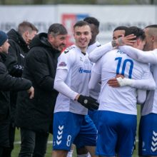 „Hegelmann“ palaužė „TransINVEST“ futbolininkus