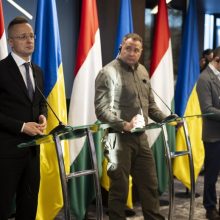 Ukraina teigia besidžiaugianti konstruktyviomis derybomis su Vengrija
