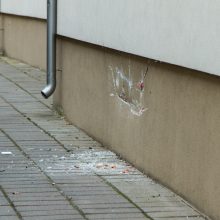 Kaip veiksmo filme: vogtu BMW Kaune siautėjęs vyras rėžėsi į pastatą miesto centre