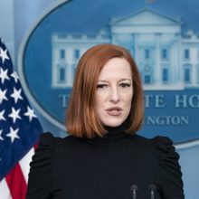 Žiniasklaida: J. Psaki nori palikti Baltųjų rūmų spaudos sekretorės pareigas