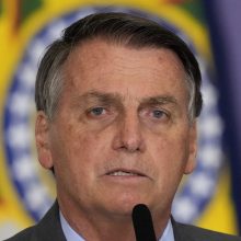 J. Bolsonaro neigia suvaidinęs kokį nors vaidmenį antivyriausybinėse riaušėse