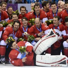 Sočio žiemos olimpiados auksas - Kanados vyrų ledo ritulio rinktinei
