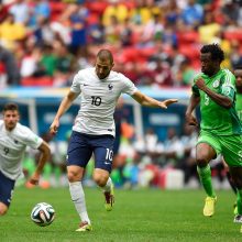 Prancūzijos rinktinė mačo pabaigoje palaužė Nigerijos futbolininkus
