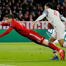 „Liverpool“ futbolininkai įveikė „Bayern“ komandą