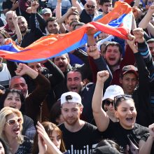 Opozicijos lyderis: protestai Armėnijoje nesusiję su pasaulio geopolitikos centrais