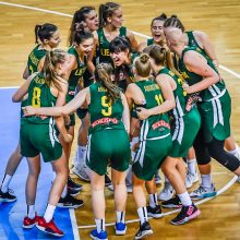 Lietuvos 16-metės krepšininkės pateko į Europos čempionato ketvirtfinalį