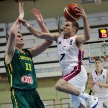 Europos čempionate Lietuvos 20-mečiai įveikė latvius ir grupėje liko antri