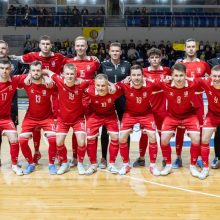 Futsal turnyrą lietuviai baigė skaudžiu pralaimėjimu brazilams