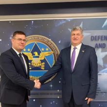 L. Kasčiūnas pakvietė Švediją prisidėti prie oro policijos misijos vykdymo Lietuvoje