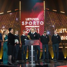 Išdalyti Lietuvos sporto apdovanojimai: pagerbti geriausi šalies atletai
