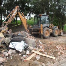 Kaune nuverstas parką bjaurojęs vaiduoklis