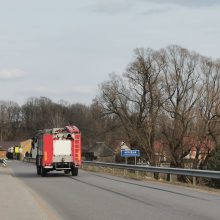 Pagramančio miestelyje liepsnojo medžio apdirbimo dirbtuvėlės