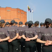 Lietuvos policijos mokyklos bendruomenė iškilmingai paminėjo mokslo metų pradžią