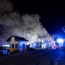 PAGD: gaisras Vilniuje, „Lietuvos geležinkelių“ teritorijoje, lokalizuotas