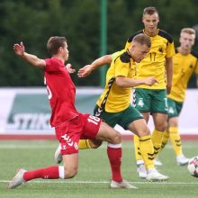 Lietuvos U-21 futbolo rinktinė nusileido grupės lyderiams