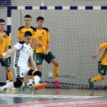 Andora Jonavoje sutriuškino Lietuvos jaunimo salės futbolo rinktinę