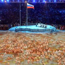 Ukrainos parolimpinė komanda metė iššūkį Rusijos lyderiui V. Putinui