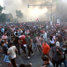 Per protestus Irake žuvo 73 žmonės