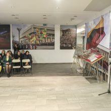 Seimo lankytojų centre – paroda „Vasario 16-osios Akto signatarai pašto ženkluose