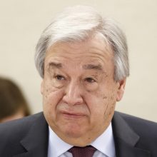 JT vadovas kritikuoja Rusijos rinkimus okupuotose Ukrainos teritorijose
