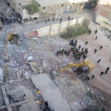 Egipte sugriuvus namui žuvo mažiausiai 8 žmonės
