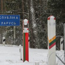 Pasienyje su Baltarusija apgręžti devyni neteisėti migrantai