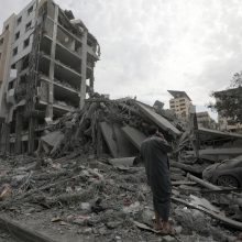 Pagalbos grupė MSF: JT Saugumo Taryba prisideda prie žudynių Gazos Ruože