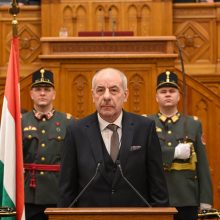 Vengrijos parlamentas balsavo už naująjį prezidentą T. Sulyoką