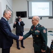 Prezidentas Šilutėje: Lietuvos sienos saugomos patikimai