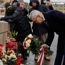 Lenkijos ambasadorius neįleistas į A. Navalno laidotuves Maskvoje