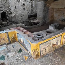 Pompėjoje aptikta senovinė kalėjimo kepykla