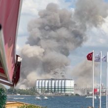 Turkijos Derindžės uoste įvykus sprogimui sužeista 12 žmonių