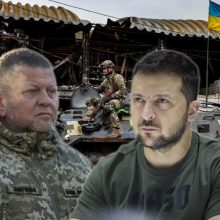 V. Zalužnas neteko Ukrainos ginkluotųjų pajėgų vyriausiojo vado pareigų 