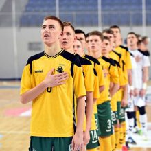 Lietuvos jaunių salės futbolo rinktinė pasirengusi debiutui Europoje