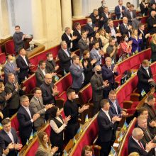 Ukrainos parlamentas uždraudė didinti mokesčius už šilumą