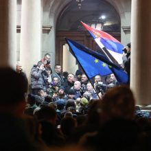 Rusija: Vakarai bando destabilizuoti Serbiją