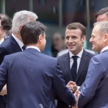 D. Tuskas: ES valstybių vadovai pritarė „Brexit“ susitarimo sąlygoms
