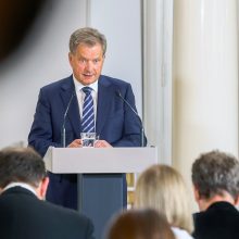 Suomijos prezidentui S. Niinisto atlikta operacija