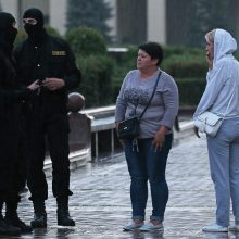 Minske per protestus sulaikyta daugiau kaip 180 žmonių