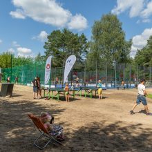 Valakampiuose Vilniuje atvertas sporto ir laisvalaikio aikštynas