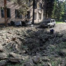 Per Ukrainos smūgius Rusijos kontroliuojamuose rytuose žuvo keturi žmonės