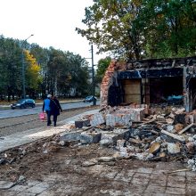 Kaune nuverstas parką bjaurojęs vaiduoklis