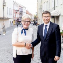 I. Šimonytė pažadėjo, jog Lietuva toliau sieks įgyvendinti RRF plane numatytas reformas