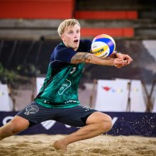 Lietuvos paplūdimio tinklininkai Hamburge pasisėmė patirties iš olimpinių čempionų