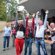 Tarptautiniame žurnalistų turnyre Druskininkuose triumfavo titulą apgynę kaimynai