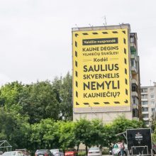 Kauno savivaldybė skundžia konservatorių reklamą: tai – visuomenės kiršinimas