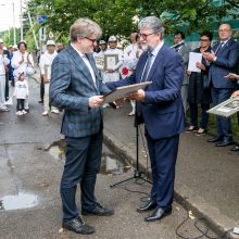 Japonai atvažiavo į Kauną perdažyti garsaus diplomato namus