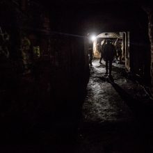 VIII forto tuneliuose išdykavo muzika ir šviesa
