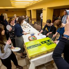 Kaunas apsalo nuo laimės – žaismingi herojai, prizai ir milžiniškas tortas