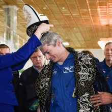Iš TKS sėkmingai grįžo rusų kosmonautas ir du JAV astronautai